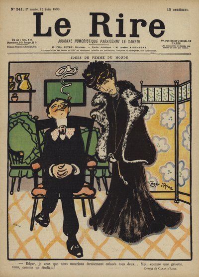 ル・リールのイラスト 作： Caran d Ache