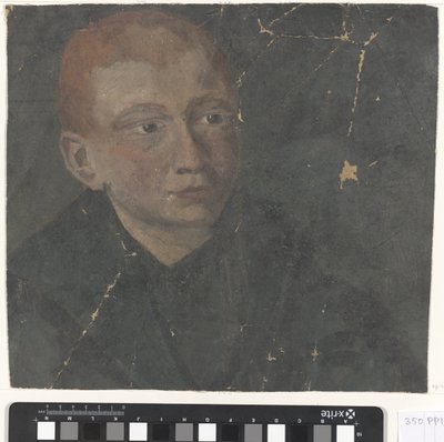 赤い髪の少年の頭 作： Carel Adolph Lion Cachet