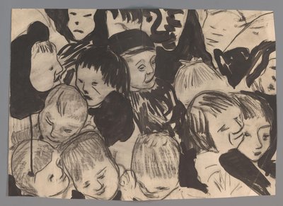 子供の頭 作： Carel Adolph Lion Cachet