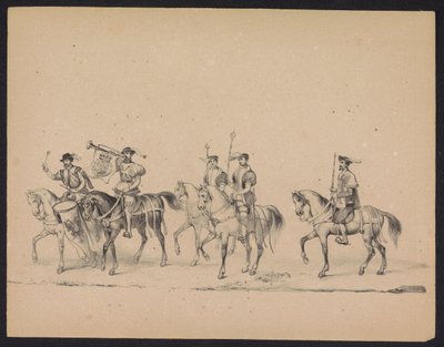 ユトレヒトの学生の仮面舞踏会、1846年（プレート13） 1549 年 10 月 3 日、1846 年 6 月 17 日に H.H. ユトレヒトの学生 作： Carel Christiaan Antony Last