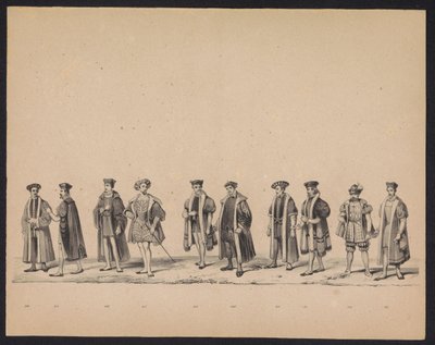 ユトレヒトの学生の仮面舞踏会、1846年（プレート19） 1549 年 10 月 3 日、1846 年 6 月 17 日に H.H. ユトレヒトの学生 作： Carel Christiaan Antony Last