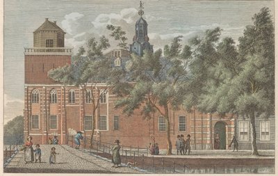 ライデンのアカデミーの建物、1790年頃 ライデンのアカデミー / Vue de L