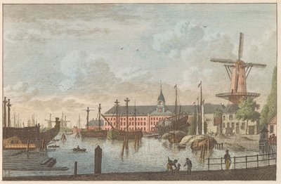 Admiraliteitsmagazin ロッテルダム、カリフォルニア州。 1790年 Admiraliteits-Magazyn te Rotterdam / ロッテルダムのアドミラルティ ストア (オブジェクトのタイトル) 作： Carel Frederik Bendorp (I)