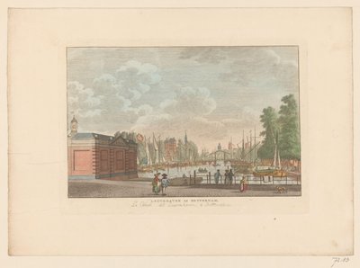 ロッテルダムのルーヴハーフェンの眺め ロッテルダムの Leuvehaven / La canal dit Leuvehaven a Rotterdam (オブジェクトのタイトル) 作： Carel Frederik Bendorp (I)
