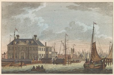 ニュー シティ インの眺め、1790 年頃 Nieuwe Stads-Herberg in Amsterdam / Vue de L