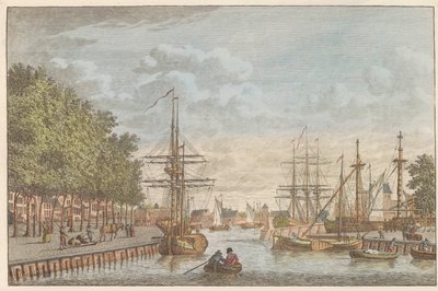 ミデルバーグ港、1790年頃 ミデルバーグ港 / Le port de Middelburg (オブジェクトのタイトル) 作： Carel Frederik Bendorp (I)