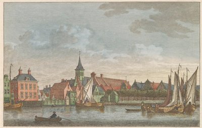 ザーンダムの東側、1790年頃 オースト ザーンダムの教会 / Eglise à Oost-zaandam (オブジェクトのタイトル) 作： Carel Frederik Bendorp (I)