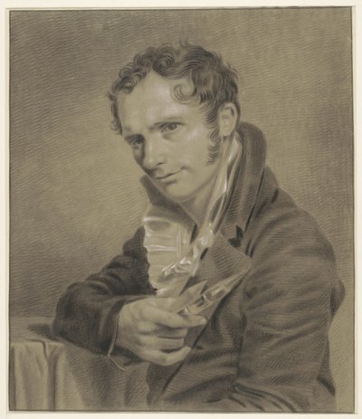 自画像 作： Carel Jacob van Baar