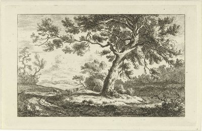 休む羊飼い 風景 (a-f) (連載タイトル) 作： Carel Lodewijk Hansen