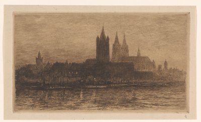 ケルンの夜景 作： Carel Nicolaas Storm van 