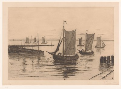 漁船の返還 作： Carel Nicolaas Storm van 