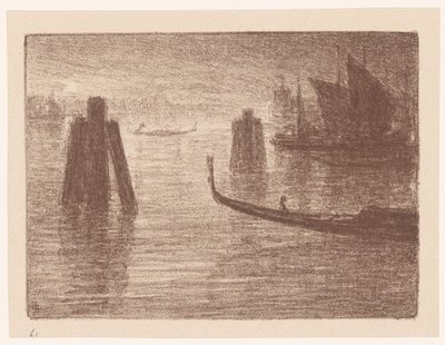ヴェネツィアの港 作： Carel Nicolaas Storm van 