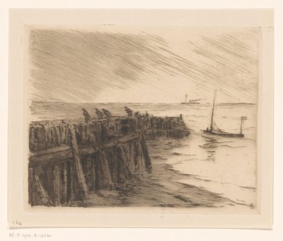フリシンゲンのハーバー ヘッド 作： Carel Nicolaas Storm van 