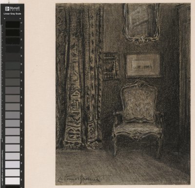 De Rue du Trône 190 te BrusselのKamerinterieur 作： Carel Nicolaas Storm van 