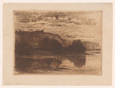Ruins van kasteel Poilvache ディナン近くのポワヴァッシュの遺跡（原題） 作： Carel Nicolaas Storm van 