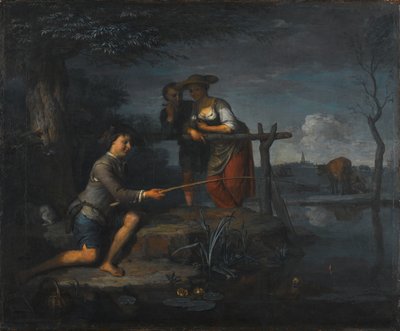 アングラー 作： Carel de Moor (II)