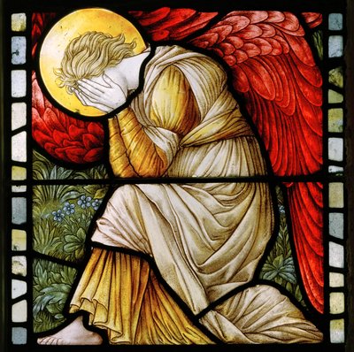 Betws Bledrws、St Bledrws、Shrigley＆Hunt（1873-1982）、Carl Almquist、Weeping Angel、1886 作： Carl Almquist