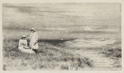 浜辺の子供たち 作： Carl Bloch