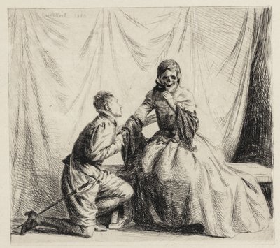青年と死 作： Carl Bloch