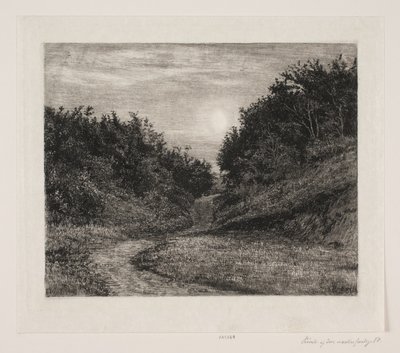 月に照らされた夏の夜 作： Carl Bloch