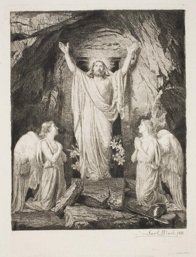 キリストの復活 作： Carl Bloch