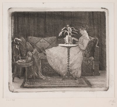 女性を読む 作： Carl Bloch