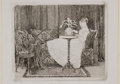 読書婦人 作： Carl Bloch