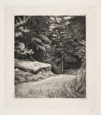 グランスコーフェンの道 作： Carl Bloch