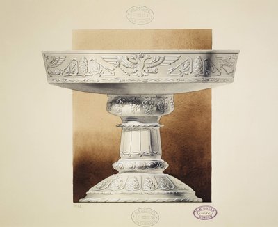 漬物のボウルのデザイン。シリーズThe Grand Dow of Grand Princess Maria Pavlovna、1907-1908 作： Carl Edvard Bolin company