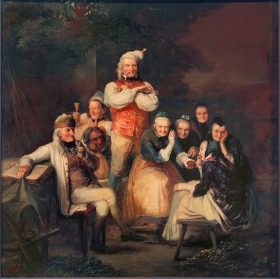 サンデーベストのヘッセン農民 作： Carl Engel von Rabenau
