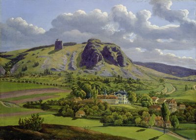 チューリンゲンの風景 作： Carl Ernst Ludwig Wagner