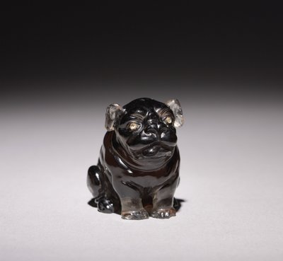 ブルドッグ、1800年代後半-1900年代初頭 作： Carl Fabergé