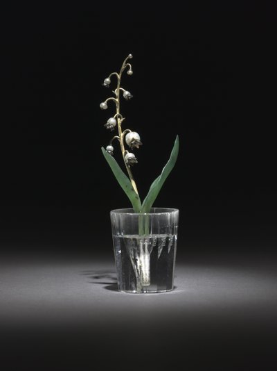 スズラン、1800年代後半から1900年代初頭 作： Carl Fabergé
