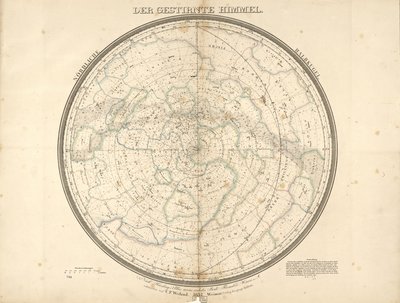 星空 - 北半球 作： Carl Ferdinand Weiland