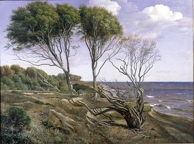 沿岸の風景 作： Carl Frederick Aagaard