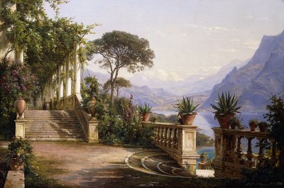 コジャからのロッジア、1880 作： Carl Frederick Aagaard