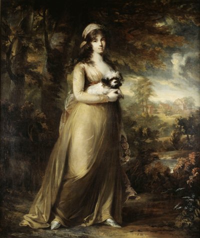 テレサヴァンドーニの肖像、1797年 作： Carl Fredric von Breda
