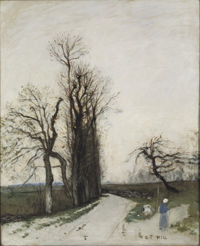 秋、1876-77 作： Carl Fredrik Hill