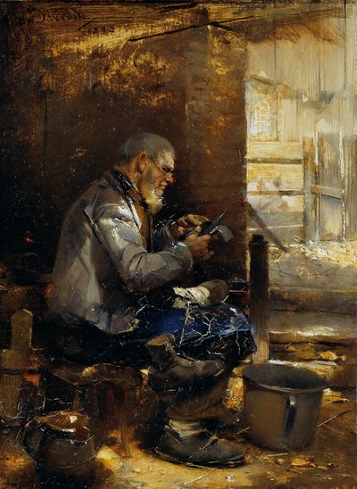 農場の靴屋 作： Carl Freiherr von Merode