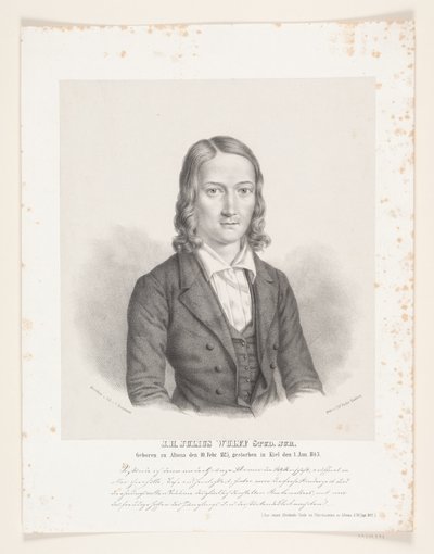 J.H. ジュリアス・ウルフ 作： Carl Friedrich Kroymann