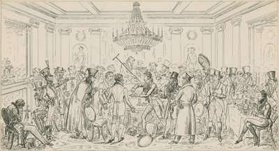 現代の地獄の内部。歯のあるサイコロを見ます 作： Carl Georg Adolph Hasenpflug
