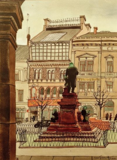 3月の記念碑ハノーバー 作： Carl Grossberg