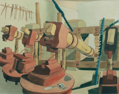 ヒンタースタインフォージ（ヒンデランの近く） 作： Carl Grossberg