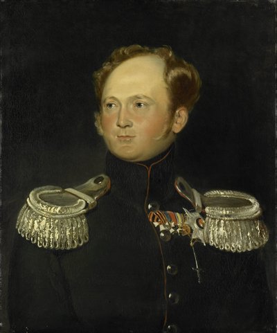 ロシア皇帝アレクサンドル1世の肖像 作： Carl Gustaf Hjalmar Mörner