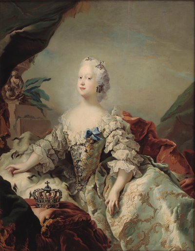 ルイーズ オブ グレート ブリテン 1724 ～ 1751 年、デンマーク女王、1747 年。 作： Carl Gustaf Pilo