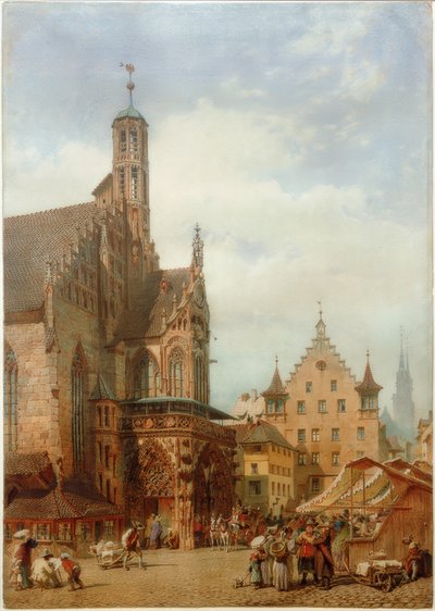 ニュルンベルクの聖母マリア教会 作： Carl Haag