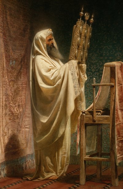 カヒーン・アムラン、1869年（紙にトイレ） 作： Carl Haag