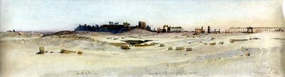 太陽の神殿、凱旋門と大列柱廊 作： Carl Haag