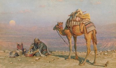 夕食、1881 作： Carl Haag