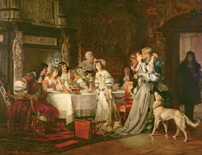 リターン、1870 作： Carl Heinrich Hoff